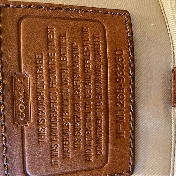 Coach suitcase weekender bag - Picture 10 of 11